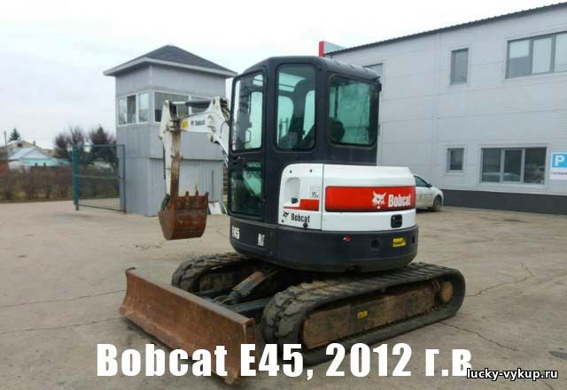 Bobcat E45, 2012 г.в Наработка: 5000 м/ч