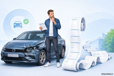 Сравнение стоимости ремонта и продажи автомобиля после ДТП