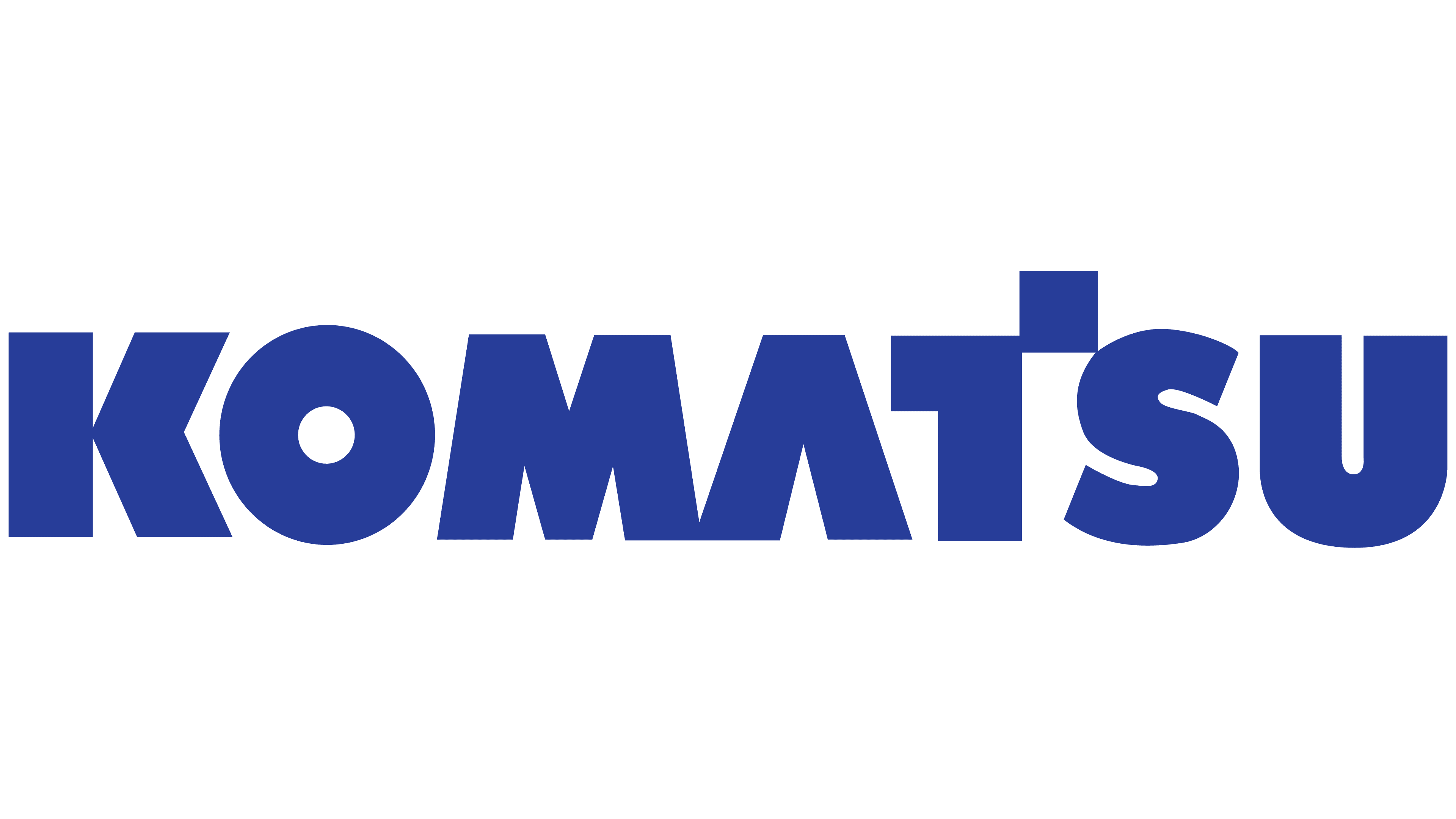 Логотип Komatsu