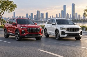 Кроссоверы класса Chery Tiggo и Geely Monjaro