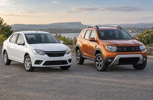 Автомобили класса Renault Logan и Duster