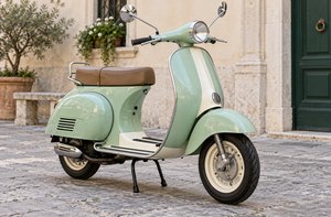 Ретро-скутер класса Piaggio Vespa